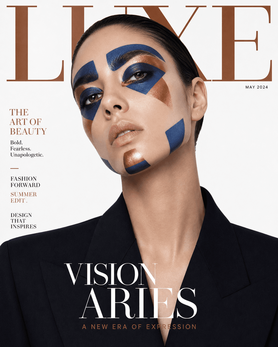 Luxury Magazine Editorial Portrait