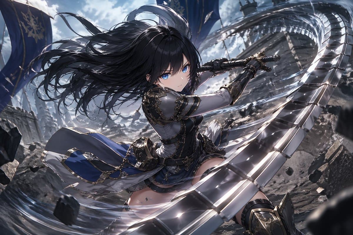 Ilustración de anime